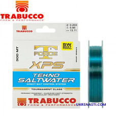 Леска монофильная Trabucco SF XPS Tekno Saltwater размотка 150м голубая